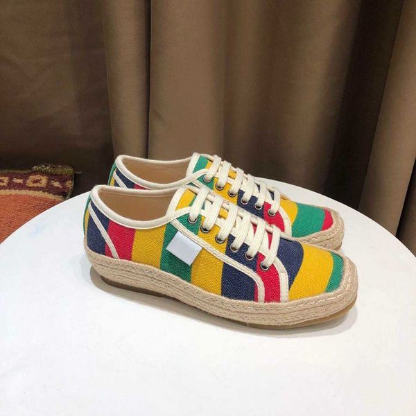 

luxury brand classic women's shoes thick bottom fisherman's shoes flat bottom women's grass bottom cloth sail leisure boat sh, Black
