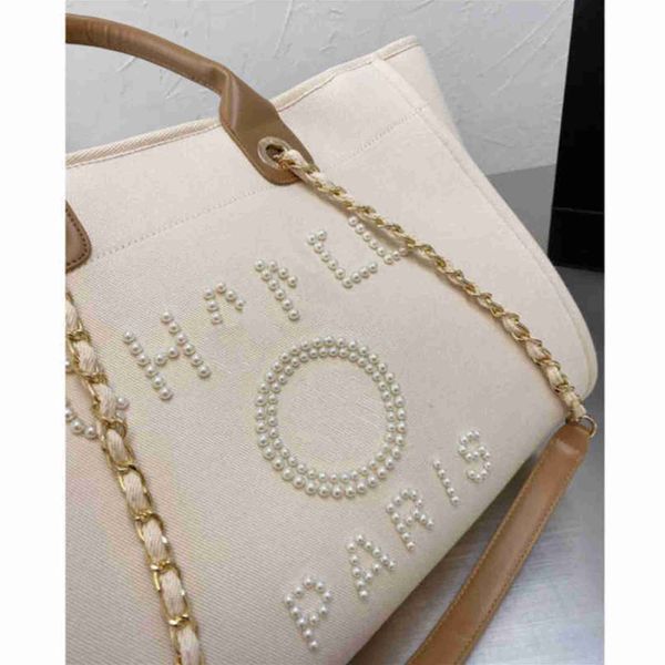 

70% off classic luxury women's beach fashion canvas large capacity bag small chain packs big handbags 9nsh