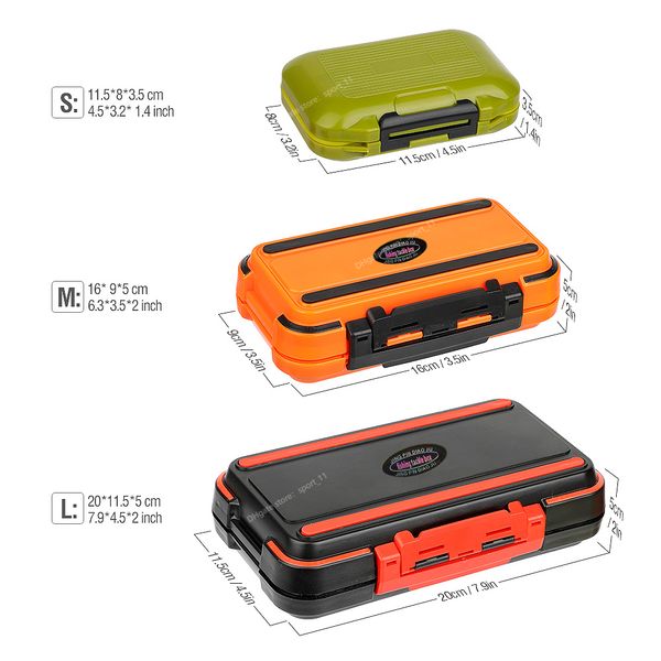 

large capacity 24/28 grid fishing gear accessories waterproof sub-box fishing hook supplies tool storage box fishing tackle box fishingfishi