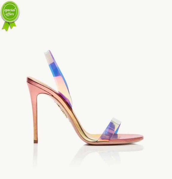 

designer sandals designer brands fashion aquazzuras womens sandals trouble maker sandal heels bind party wedding dress shoes heel back strap, Black