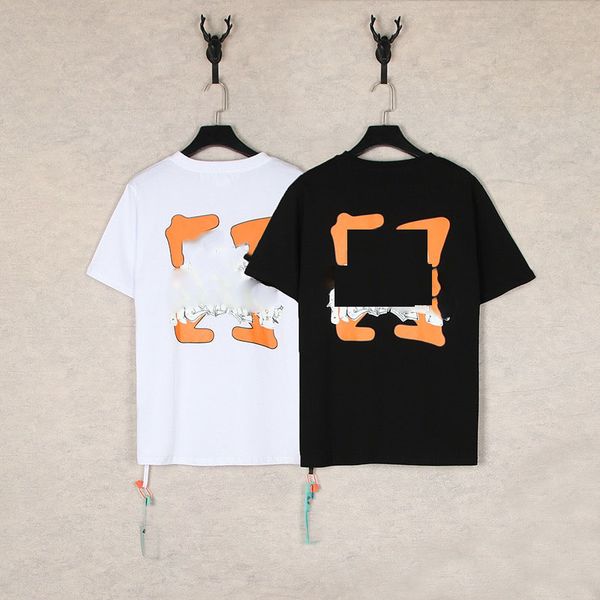 

2023 mens t shirts summer womens designers t shirts loose tees man s casual shirt luxurys clothing shorts sleeve clothes s-xl.sc00, White;black