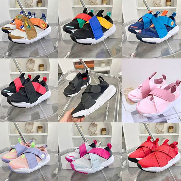 

2023 flex advance cross kids shoes athletic outdoor boys girls casual fashion sneakers children walk, Black