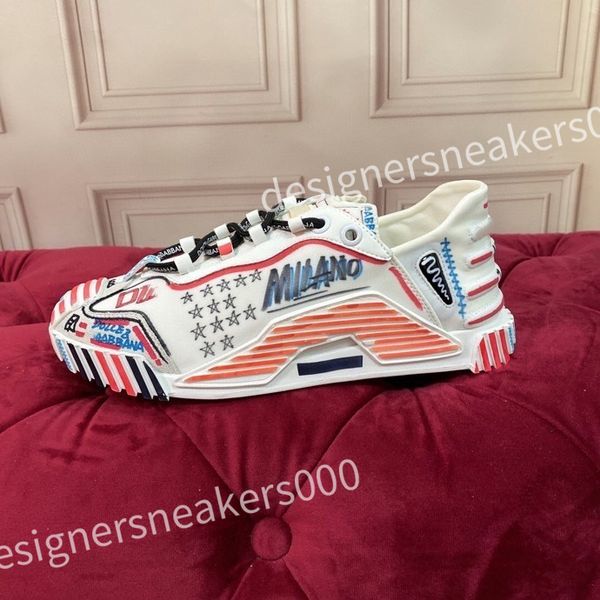 

luxurys designer casual shoes mens vintage striped sneakers women fashion shoe lace-up platform cotton sneaker, Red;white