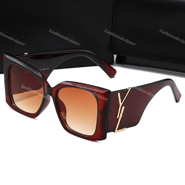 

sunglasses designer classic sunglasses black sunglasses ys laurent sunglasses lunette letter sun glasses eyewear beach outdoor shades goggle, White;black
