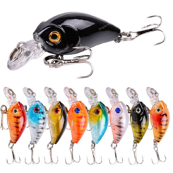 

9/6pcs crankbaits set mixed colors fishing lures minnow baits wobbler bass swimbait sea swim trout tackle hard fishingfishing lures fishing