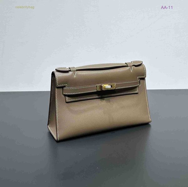 

designer kellies handbags hemres bag 2023 new generation swift soft cowhide one-shoulder cross-body women's leather chain 1 has logo mb