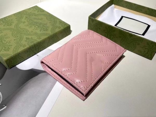 

2023 classic genuine leather handbag women's wallet small and exquisite capacity large and short wallet original edition