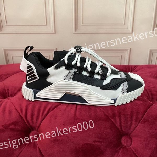 

2023 new luxury designer casual shoes mens vintage striped sneakers women fashion shoe lace-up platform cotton sneaker, Red;white