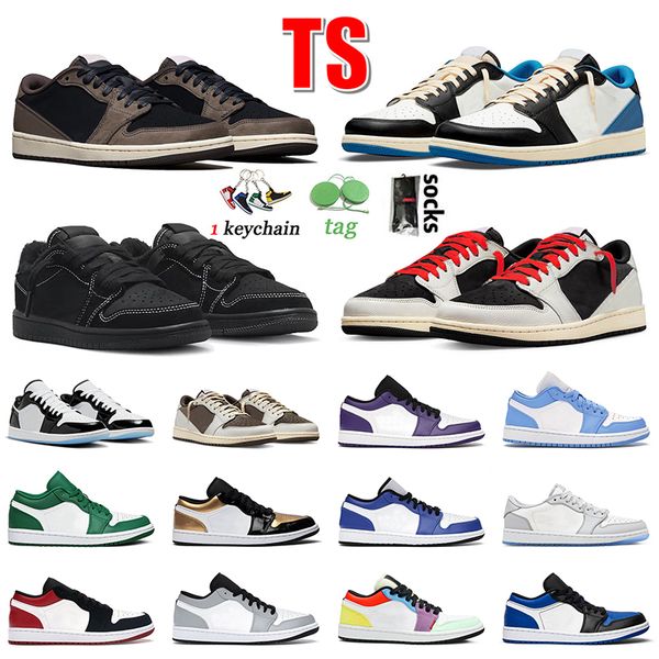 

black phantom 1s low basketball shoes jumpman 1 ts fragment olive reverse mocha concord unc court purple light smoke grey atmosphere sneaker, White;red