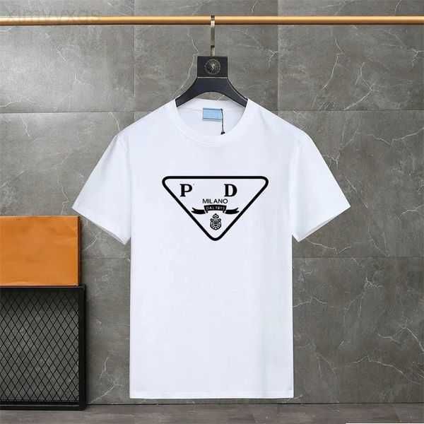 

men's polo shirt chest letter men's designer t- short sleeve oversized loose casual t- cotton wos-5xl 11auy3, White;black