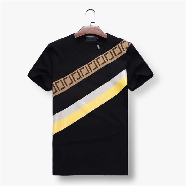 

summer men's t-shirts designer t shirts printed womens fashion man t-shirt cotton f letter printing casual tees short sleeve luxury hip, White;black