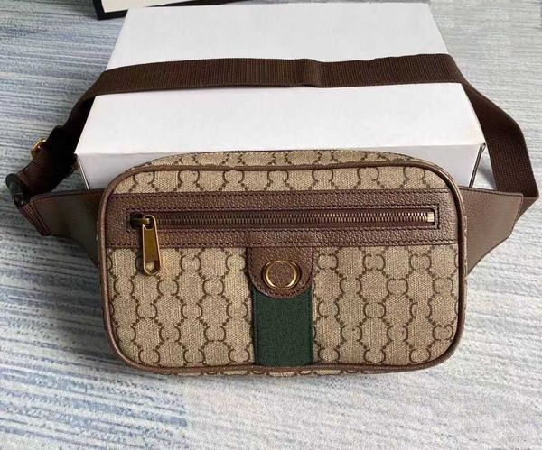 

designer bag shouler bag cross body fashion shoulder bags brown 2 gs waist bag luxury chest package vintage temperament cross body totes all