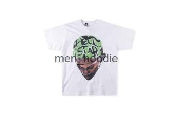 

hellstar tshirt hellstar studios earth print trendy hip-hop short sleeves man women t shirts cotton men vintage t-shirts summer loose tee r, White;black