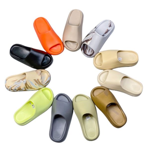 

slippers slides designer shoes fashion loafers rubber solid womens sandals thick bottom beach shoes waterproof bathroom shoes non-slip multi, Black