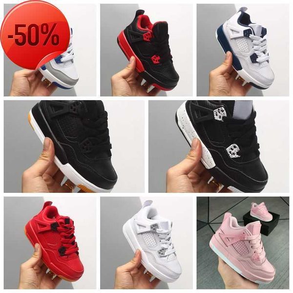 

fashion kid shoes designer baby products jumpman 4s toddlers shoes chicago 4 boy sneaker light green lights grey khaki infant trainers footw, Black