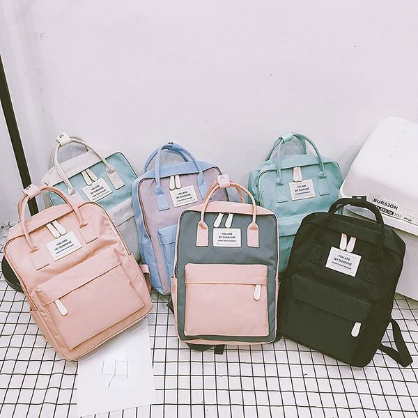 

school bags backpack women fashion youth korean style shoulder bag lapschoolbags for teenager girls boys travel bookbag 230417