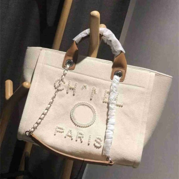 

70% off fashion women's luxury classic canvas beach bag large capacity small chain packs big handbags xzqa