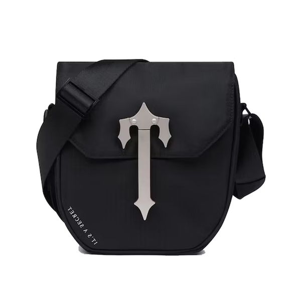 

new designer trapstar bag irongate t crossbody bag canvas women and men uk london metal t handbag waterproof postman handbags bags belt mess