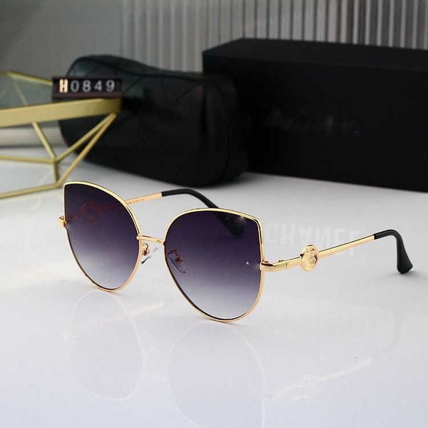 

frames 2023 new women's sunglasses printing sunglasses fashion, White;black