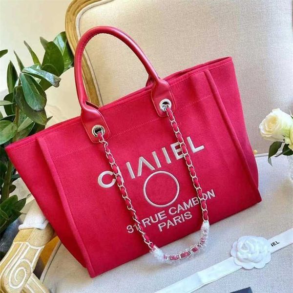 

60% off luxury women's handbags beach canvas embroidered chains bag small large female pack backpack w3gy