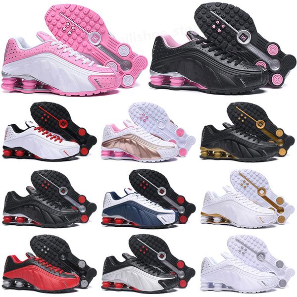 

2022 men avenue 802 running shoes shoxs nz oz r4 mens sports sneakers trainers us size 7 - 11 m03, Black