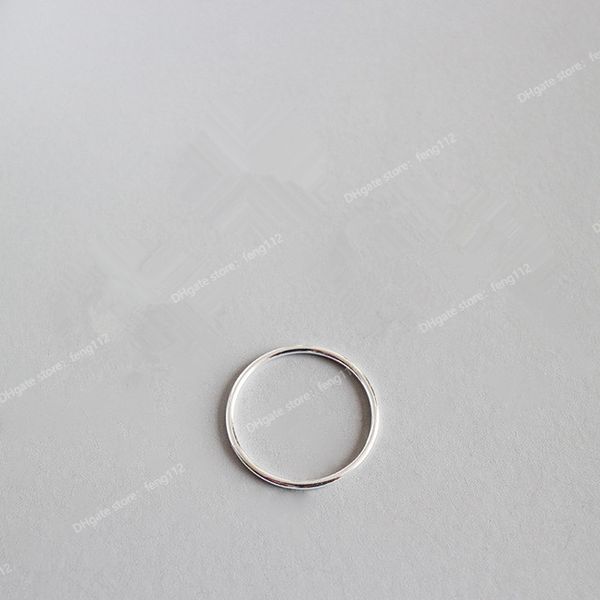 

1.2mm narrow 925 sterling silver rings for women aneis accessories, minimalism woman ring silver 925 jewelry friends gifts fine jewelryrings