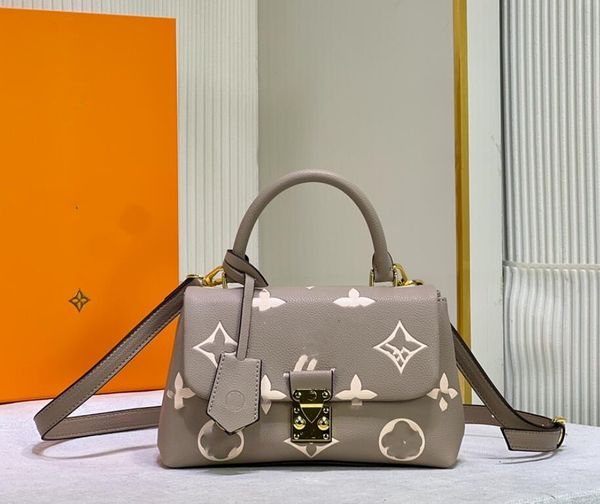 

7a designers tote bag women handbags shoulder bags genuine leather luxurys classic style buckle flap fashion ladies crossbody bag new style