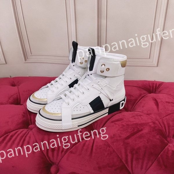 

2023 luxury men's sneakers designer white shoes leather sneaker platform women casual shoes, Black