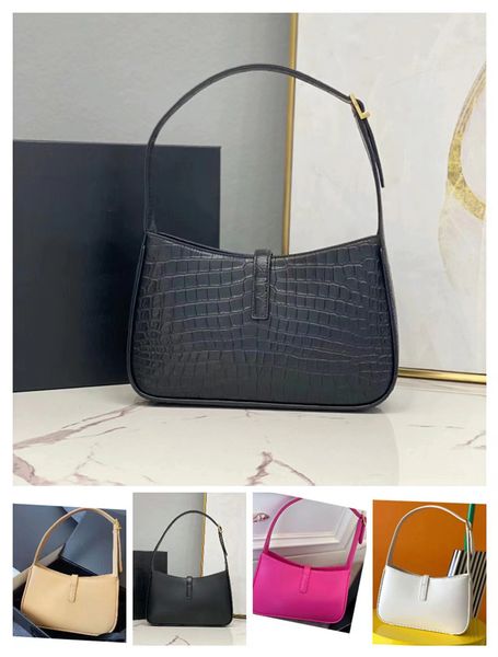 

2023 quality armpit bags luxury handbags fashion shoulder bags for ladies baguette le5 a7 multi-color fashion bags leather designer yyssll b