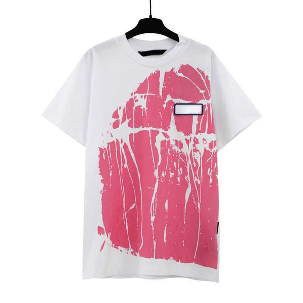 

fashion embroidery short sleeve t shirt designer t shirt american style hip hop pullover tee men women cotton sweatshirt, White;black