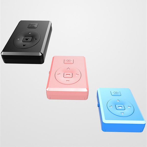 

6 key selfie shutter bluetooth remote control self timer fast camera/page turning/tik tok/live broadcast for iphone android phones with reta