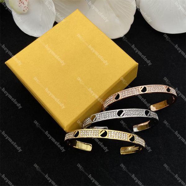 

babysbreath diamond bangles rose gold crystal bracelets women men wedding open bangle, Black