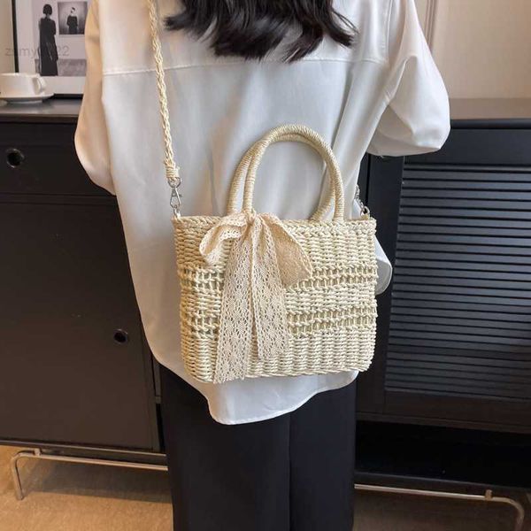 

evening bags straw bags summer 2023 women tote bags designer handbag purse weave beach shoulder bag fashion vacation female crossbody bag