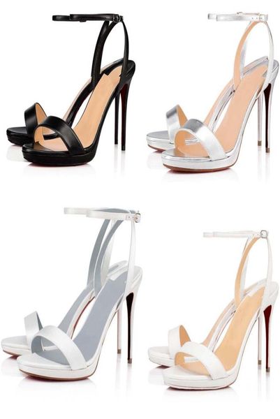 

luxury brand woman sandal design high heel summer sandals queen 100mm platform sandal ankle strap wedding party dress pumps with b5957326, Black