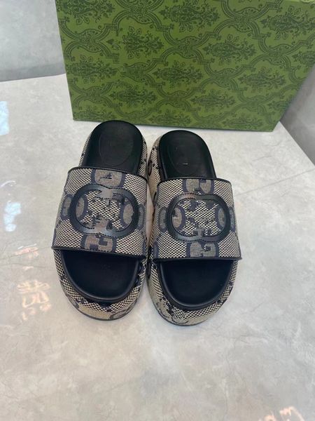 

summer luxury sandals designer women flip flops slipper fashion genuine leather slides metal chain ladies casual shoes 0412, Black