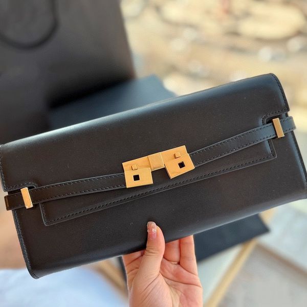 

fashion clutch bag outdoor womens bag long design classic style cowhide purse