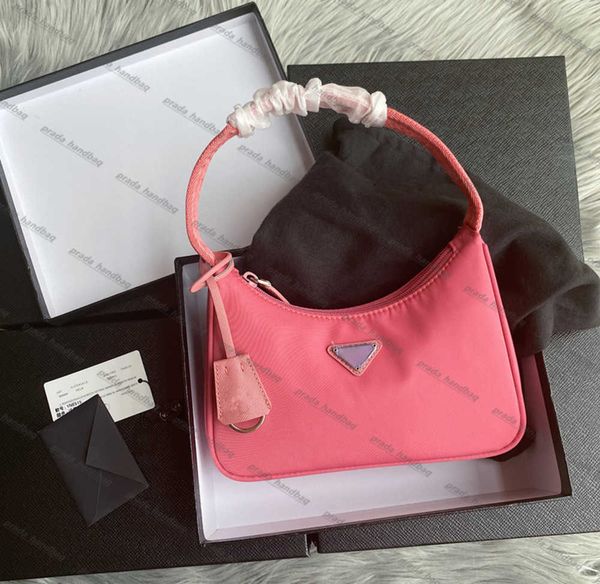 

7a quality 3pcs triple nylon bag re-edition 2005 2000 totes luxurys designer shoulder womens men famous handbag ladies wallet crossbody clut