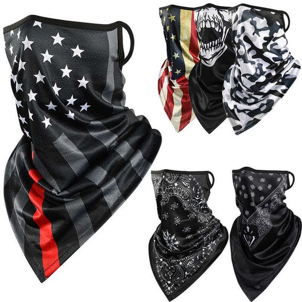 

other fashion accessories balaclava camouflage motorcycle face ice silk mask summer anti-uv running riding face shield sports headwrap moto, Silver