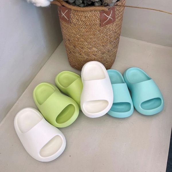 

slipper spring children' slippers solid color multifunction boys and girls' slippers children' household antiskid slippers, Black;grey