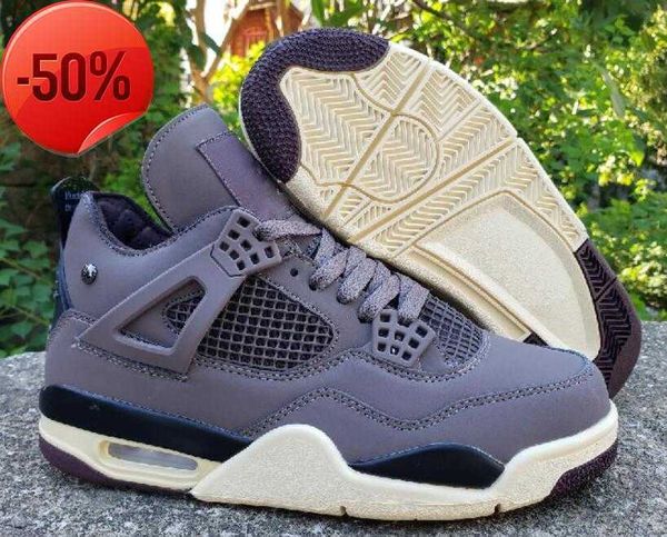 

jumpman 4 men basketball shoes 4s womens mens trainers seafoam a ma maniere violet ore cat canvas red thunder canvas sail cactus jack pn dus, Black