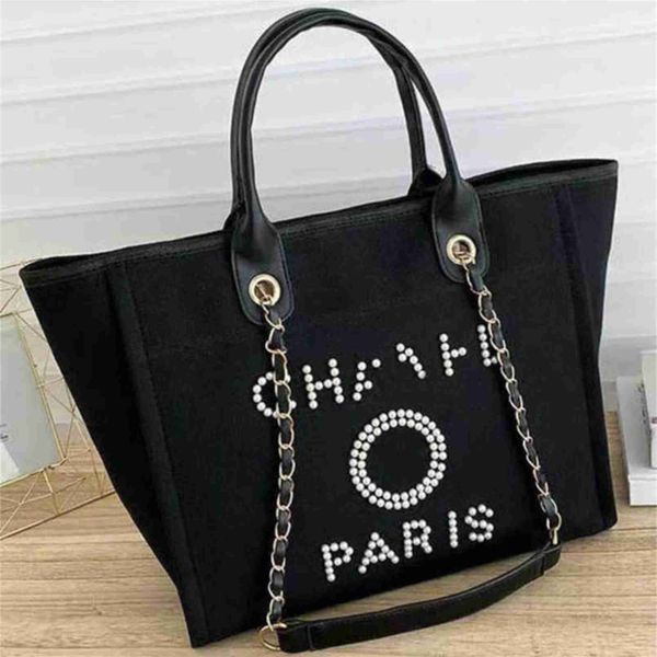 

70% off women's classic luxury beach fashion canvas large capacity bag small chain packs big handbags 862w