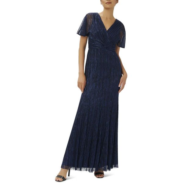 

women's dress metal maxi formal evening dress, Black;red