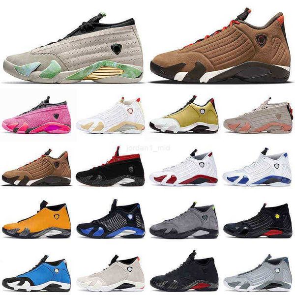 

14 14s men basketball shoes fortune winterized archaeo brown red lipstick shocking pink ginger clot sepia stone mens trainers sports