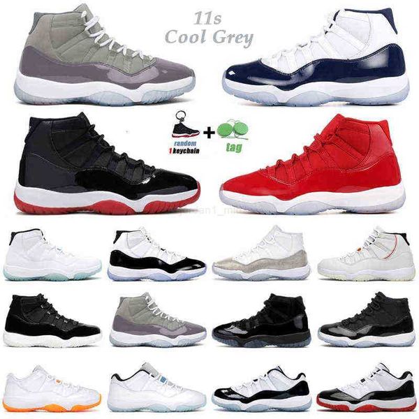 

original 11s cool grey basketball shoes men women 11 jumpman jubilee 25th anniversary bred concord 45 prom night legend blue mens trainers