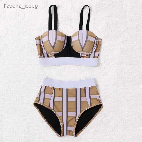 

designer bikini swimsuit 2023 new womens bikinis set bur clear strap shape swimsuits designers ladies bathing suit fashion beach clothes sum, White;black