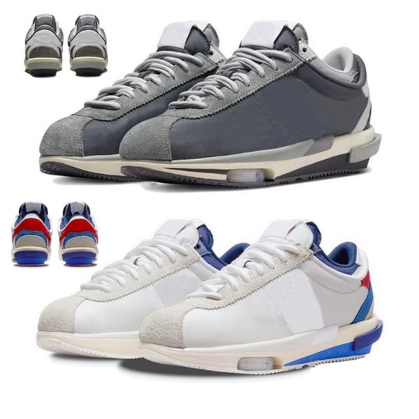 

zoom cortez 4.0 men women casual shoes white red wolf grey mens trainers sports sneakers