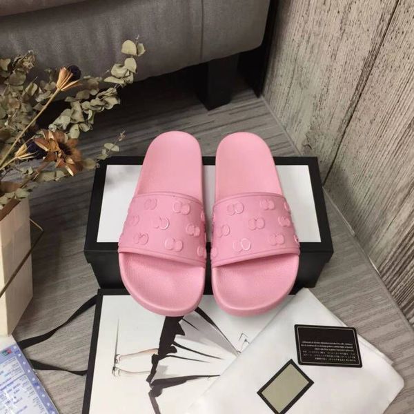 

womens mens designers slippers slides fashion luxurys brand floral slipper summer beach shoes loafers gear bottoms sliders leather rubber ca, Black