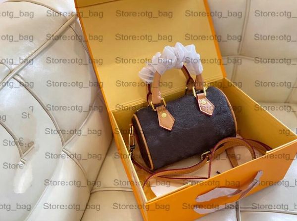 

nano speedy classic cross body bag women luxurys embossed monograms handbag ladies speedys designer bags m81085 m81456 m61252 m81625