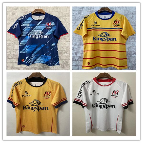 

2023 rugby jerseys home away 21 22 23 ulster men rugby shirt, Black;gray