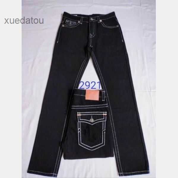 

true jeans long trousers men's mens coarse line super religion jeans clothes man casual pencil blue black denim pants m2918 9 fdas